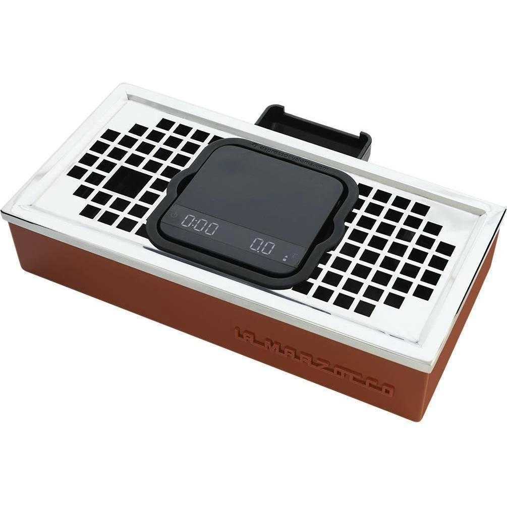 Voltage Coffee Supply Acaia Lunar Scale Drain Drip Tray Mod - La Marzocco Linea Mini 8 Voltage Coffee Supply Acaia Lunar Scale Drain Drip Tray Mod - La Marzocco Linea Mini