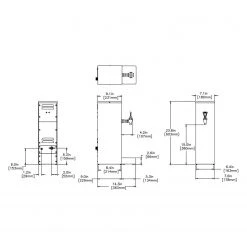 Bunn HW2 SST 2 Gal. Hot Water Dispenser 200 Degrees F 120v 02500.0001
