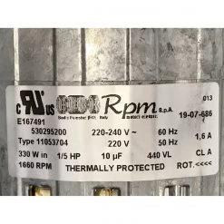 Voltage Coffee Supply External Espresso Machine Pump & Motor Complete Kit Assembly