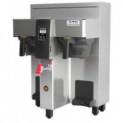 Fetco CBS-2132XTS Touchscreen Twin 1.0 Gal. Coffee Brewer 240V, 4200-6100W Brewers