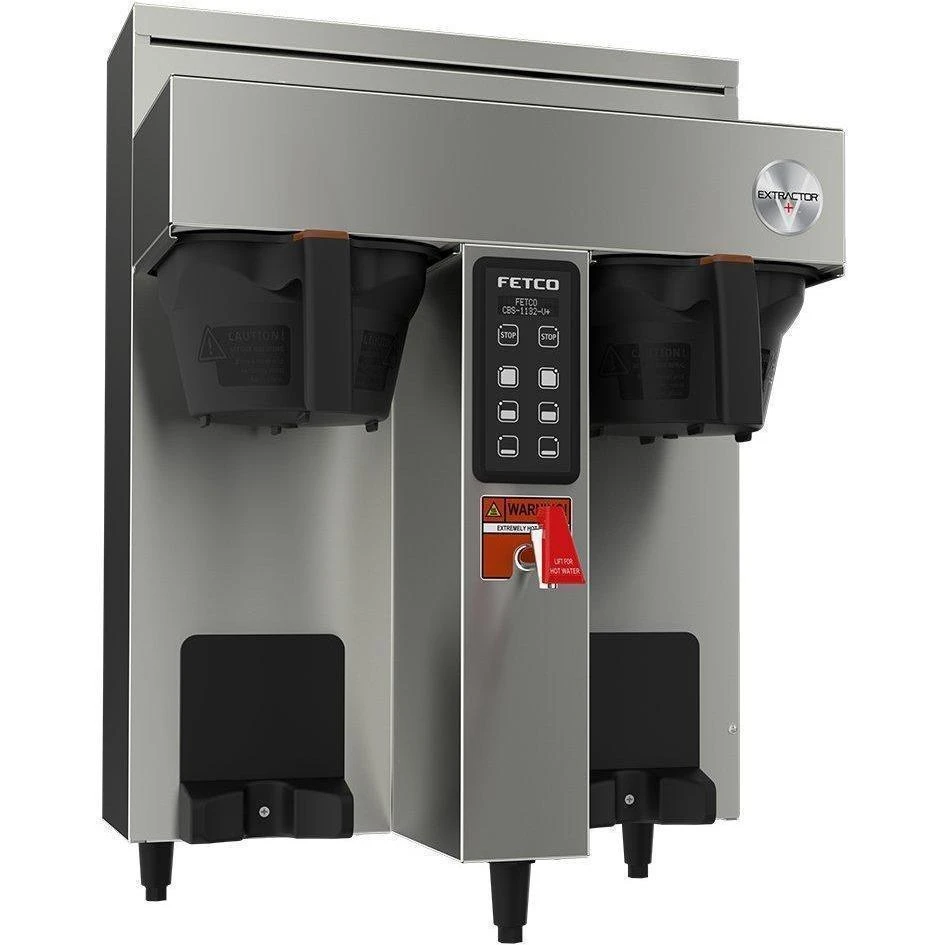 Fetco Extractor CBS-1132-V+ Twin 1.0 Gal. Coffee Brewer Brewers 3 Fetco Extractor CBS-1132-V+ Twin 1.0 Gal. Coffee Brewer Brewers