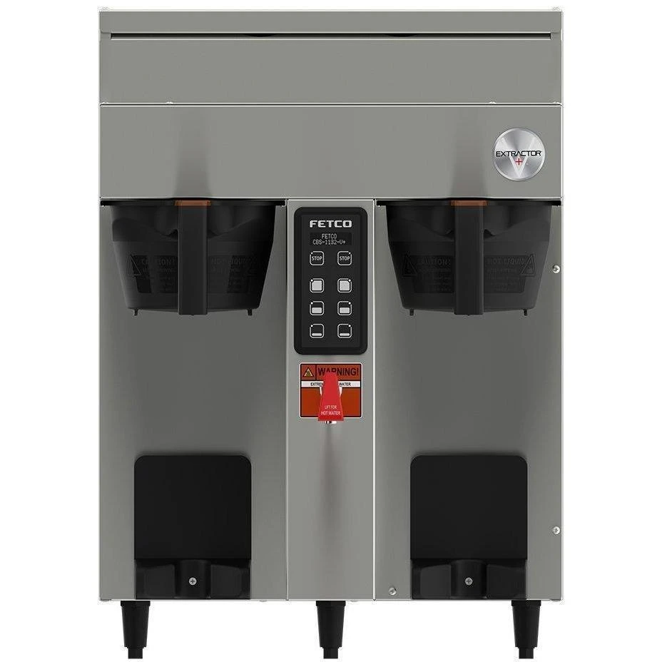 Fetco Extractor CBS-1132-V+ Twin 1.0 Gal. Coffee Brewer Brewers 1 Fetco Extractor CBS-1132-V+ Twin 1.0 Gal. Coffee Brewer Brewers