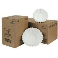 Fetco F006 23 X 9 In. Paper Coffee Filters 500 Count