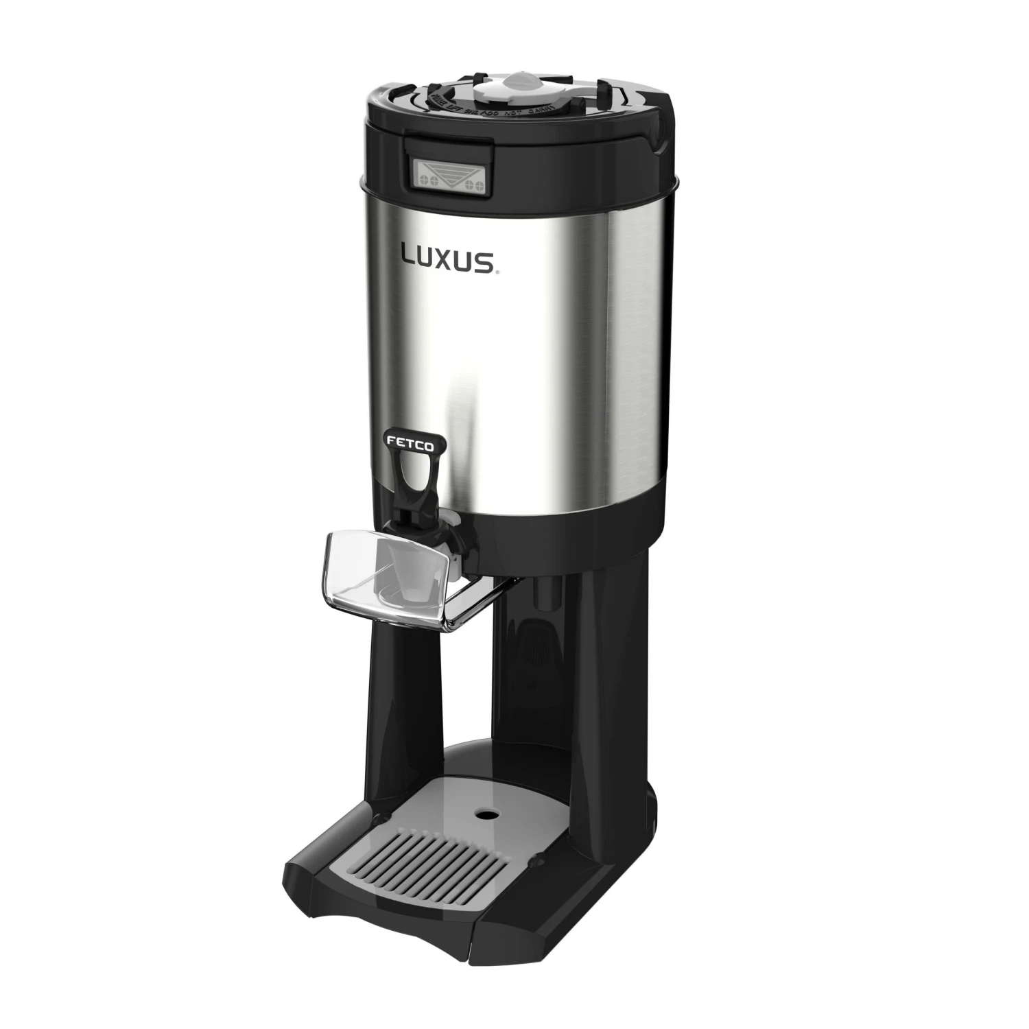 Voltage Coffee Supply Fetco Luxus L4D Thermal Coffee Dispenser With Stand 1 Voltage Coffee Supply Fetco Luxus L4D Thermal Coffee Dispenser With Stand