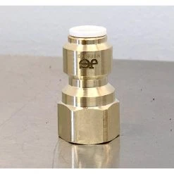 Voltage Coffee Supply Parts & Accessories John Guest Female Flare Brass Adapter 1/4