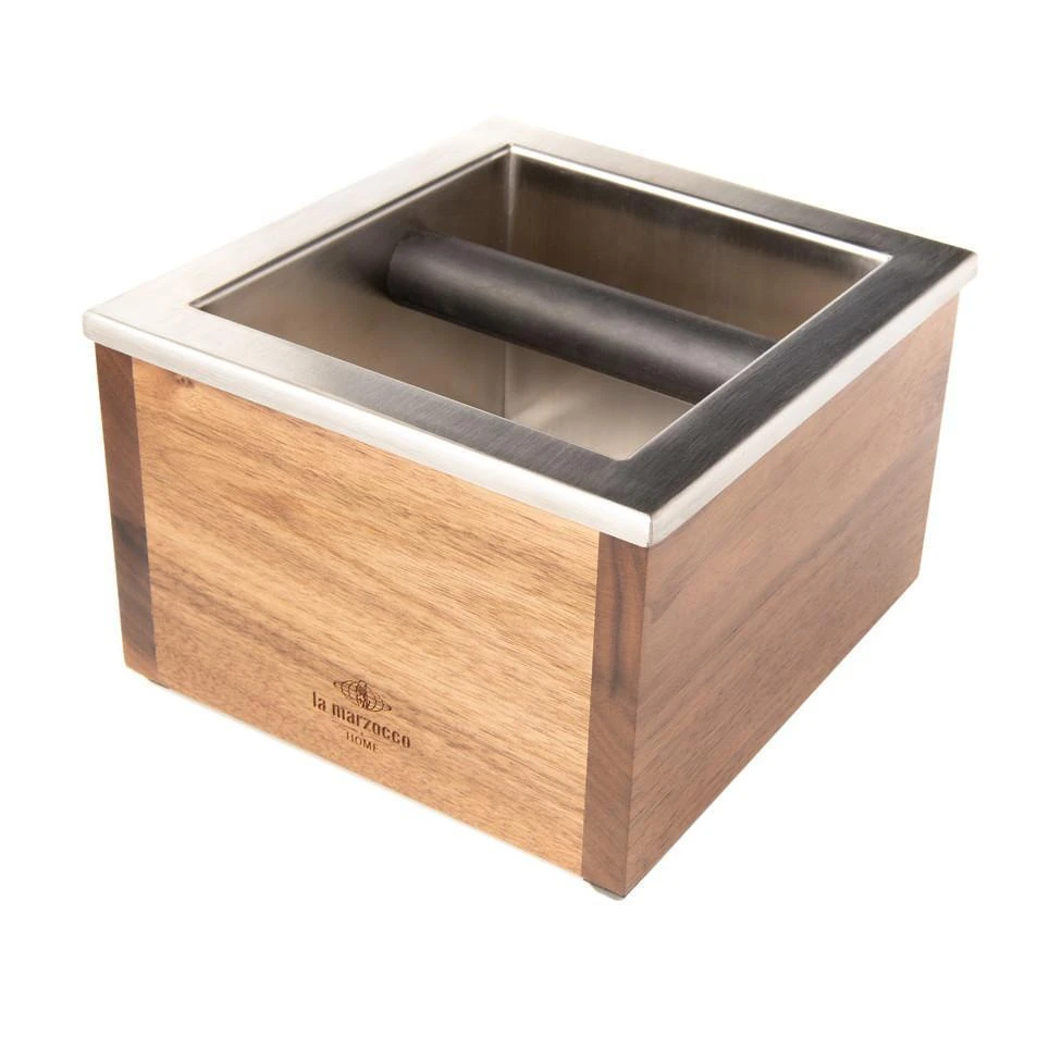 Voltage Coffee Supply La Marzocco Barista Basics Knockbox Wood Knock Box Parts & Accessories 5 Voltage Coffee Supply La Marzocco Barista Basics Knockbox Wood Knock Box Parts & Accessories