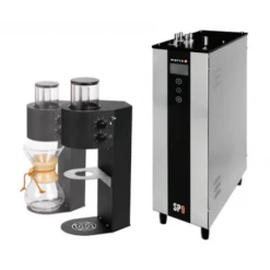 Brewers Marco SP9 Pour Over Coffee Brewer With Water Boiler - Black/White