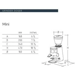 Prosumer/Home Mazzer Mini Timer Espresso Grinder Doser