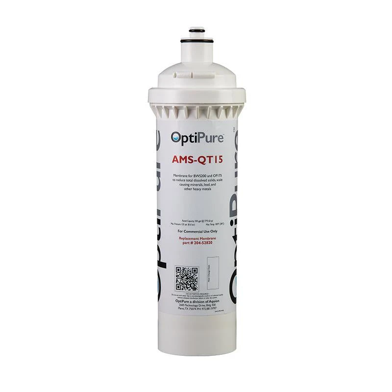 OptiPure AMS-QT15 10" Qwik-Twist Membrane Cartridge Water Cartridges 1 OptiPure AMS-QT15 10" Qwik-Twist Membrane Cartridge Water Cartridges