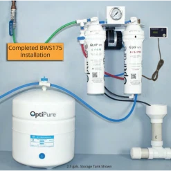 Voltage Coffee Supply Reverse Osmosis Systems OptiPure BWS175 Reverse Osmosis RO Treatment System