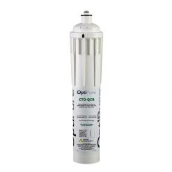 OptiPure CTO-QCR 15" Qwik-Twist Chloramine Reduction Cartridge 0.5 Gpm Water Cartridges