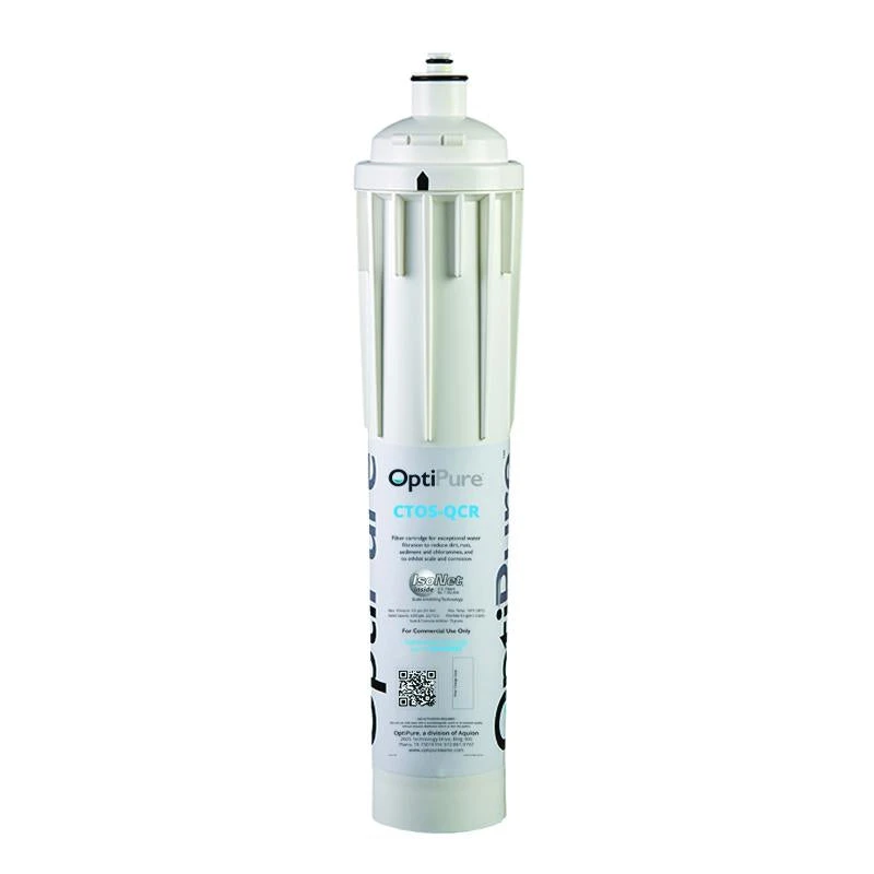 Water Cartridges OptiPure CTOS-QCR 15” Qwik-Twist Chloramine Reduction Filter + IsoNet