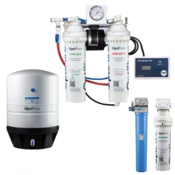 Reverse Osmosis Systems OptiPure Reverse Osmosis, Carbon & Post Filter Water Treatment Package