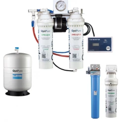 Reverse Osmosis Systems OptiPure Reverse Osmosis, Carbon & Post Filter Water Treatment Package