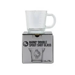 Voltage Coffee Supply Rhino Double Spout Shot Glass Rhino Coffee Gear