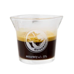 Voltage Coffee Supply Rhino Double Spout Shot Glass Rhino Coffee Gear
