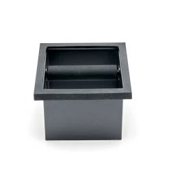 Voltage Coffee Supply Rhino Coffee Gear Rhino Knock Box Open Bottom Chute - 6.62"W X 4.25"H