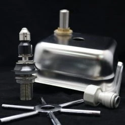 Voltage Coffee Supply Rhino Pitcher Rinser Square 150mm Spinjet Rhino Coffee Gear