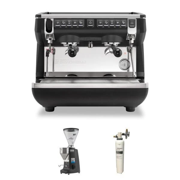 Nuova Simonelli Espresso Machines Simonelli Appia Life Compact Volumetric Espresso Machine & Mazzer Grinder Equipment Package 1 Nuova Simonelli Espresso Machines Simonelli Appia Life Compact Volumetric Espresso Machine & Mazzer Grinder Equipment Package