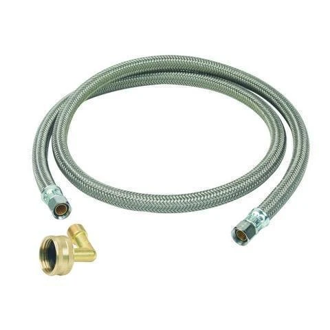 Voltage Coffee Supply Stainless Hose 3/8 In X 3/8 In Compression X 48 In. Braided Water Hose 3/4 In. Parts & Accessories 1 Voltage Coffee Supply Stainless Hose 3/8 In X 3/8 In Compression X 48 In. Braided Water Hose 3/4 In. Parts & Accessories