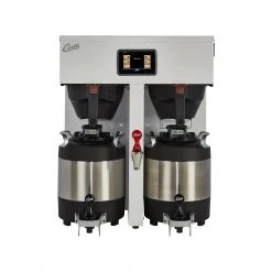 Voltage Coffee Supply Wilbur Curtis G4 ThermoPro Twin 1.0 Gal. Coffee Brewer 220v Brewers